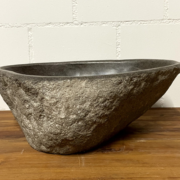 Flussstein Waschbecken A814 / 43x32